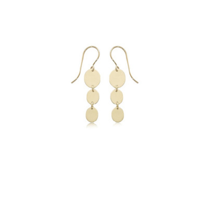 Descending Oval Trio Earrings  [2EGP23565]