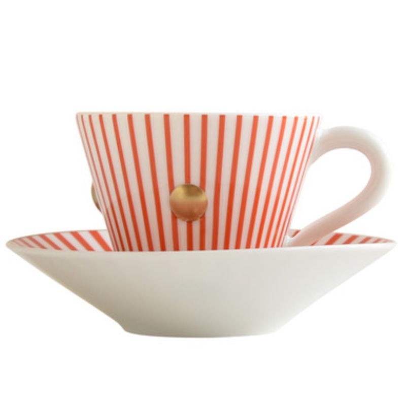 Set of 2  Brick Espresso Cups [6GIFT4392]