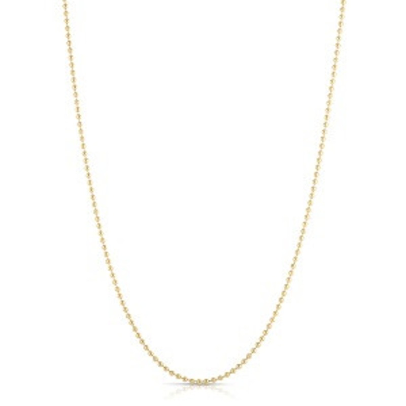 Classic Bead Necklace [2NAGX3867]