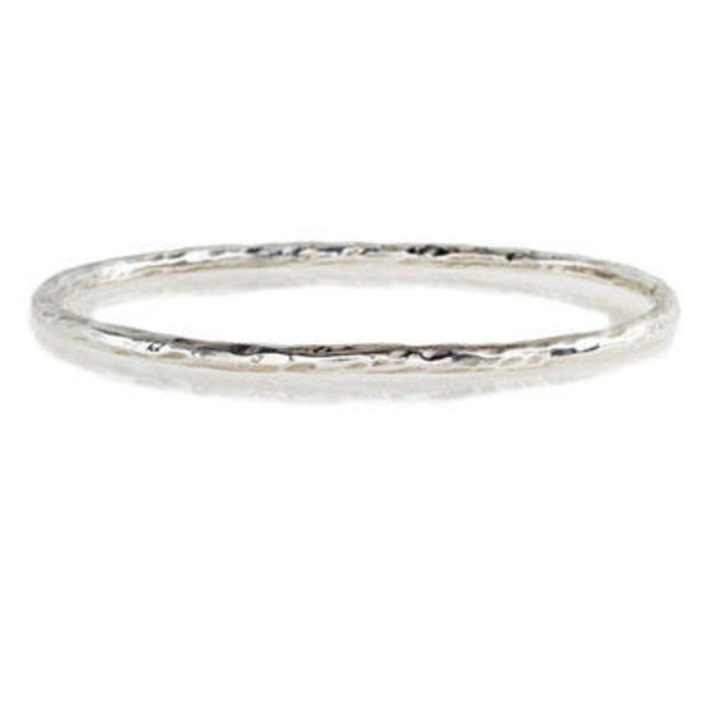 Classico Hammered Bangle Bracelet [2YSBA0365]