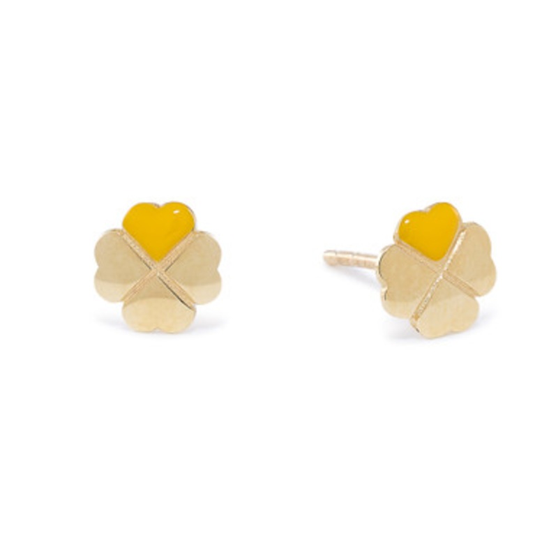 Clover Stud Earrings [JESTD0037]