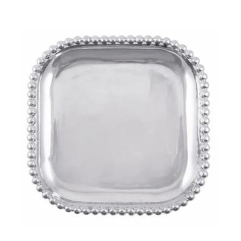 Pearled Square Platter [GGTRY0013]