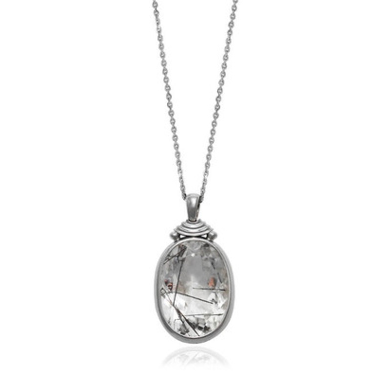 Quartz Pendant [2DGEM0742]