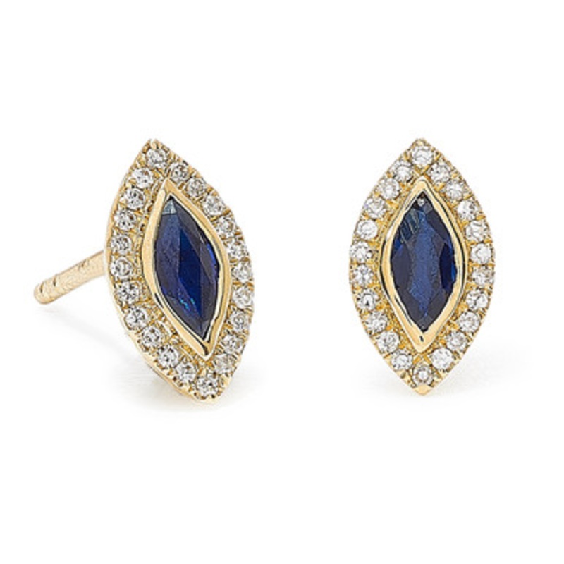 Sapphire Earrings [JESTD0051]