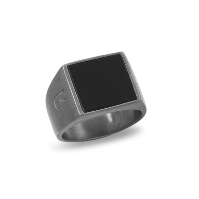 Black Agate Ring [JROTH0018]
