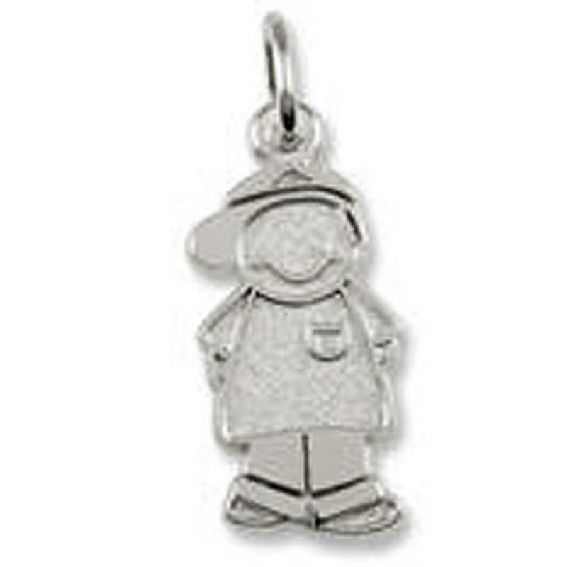 Boy with Baseball Cap Charm [2YCHM1287]