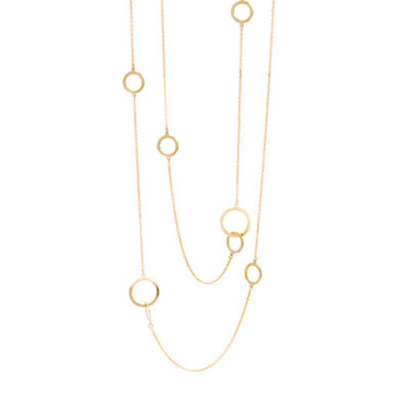 Circle Necklace [2NAGX3640]