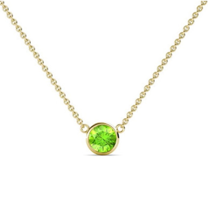 Peridot Necklace [JNOTH0549]