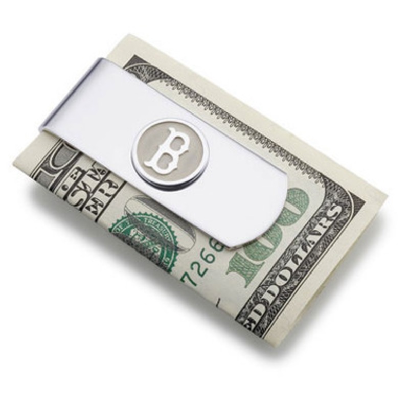 Red Sox Merchandise Money Clip in Sterling Si [2YMCL0082]