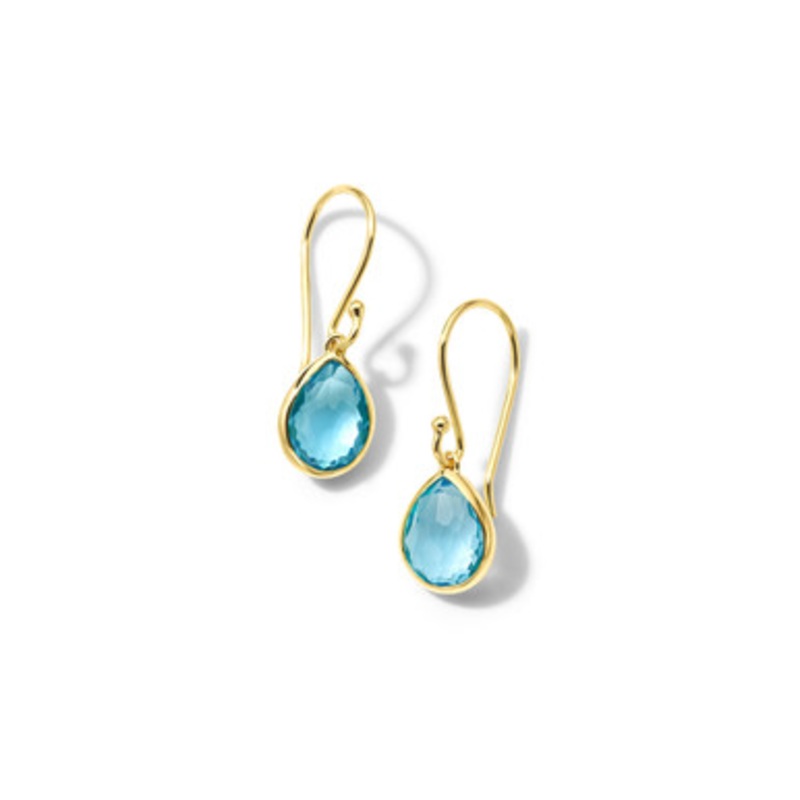Rock Candy Blue Topaz Drop Earrings [JEOTH1022]