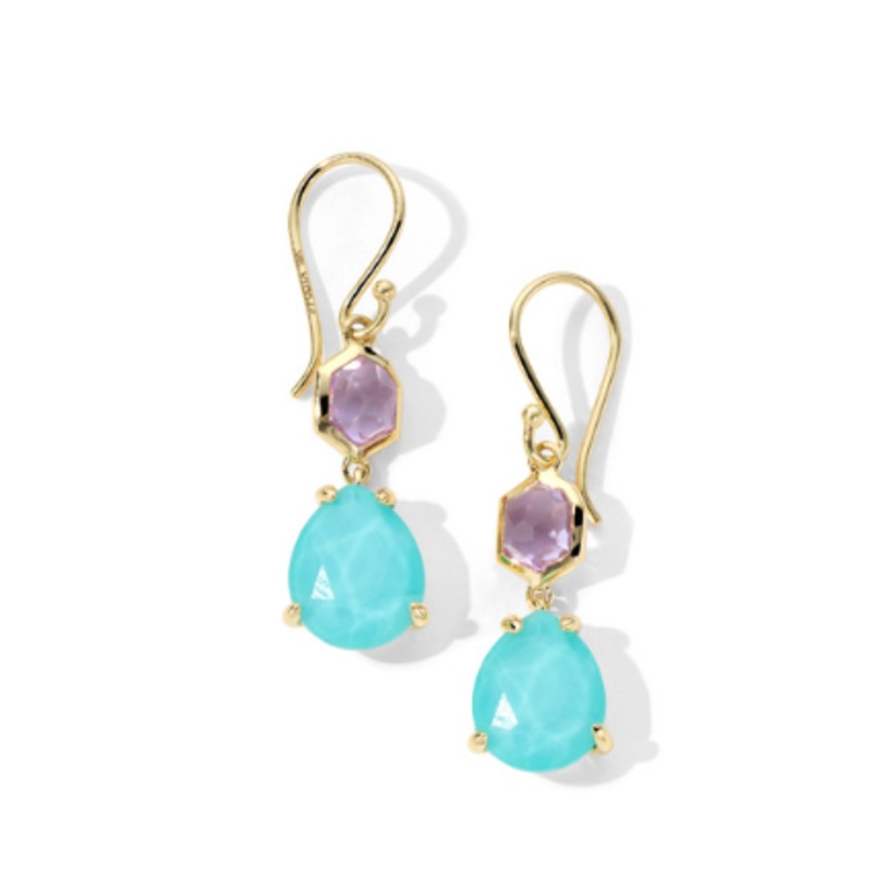 Rock Candy Stone Drop Earrings [JEOTH0838]