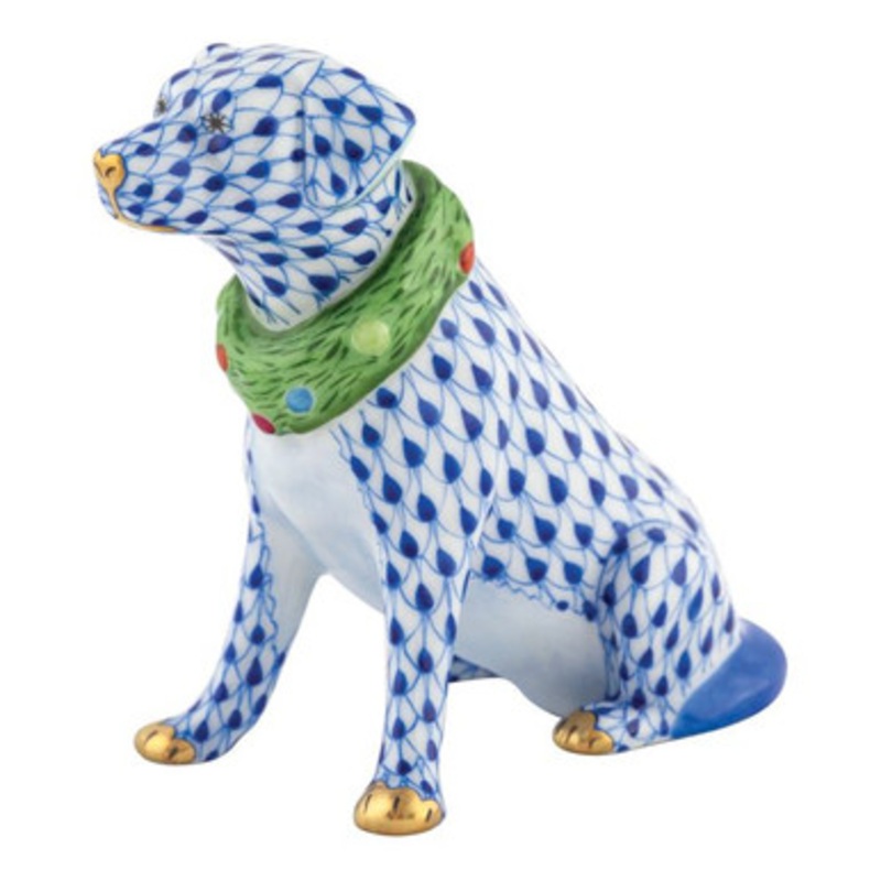 Sapphire Holiday Dog [GGFIG0156]