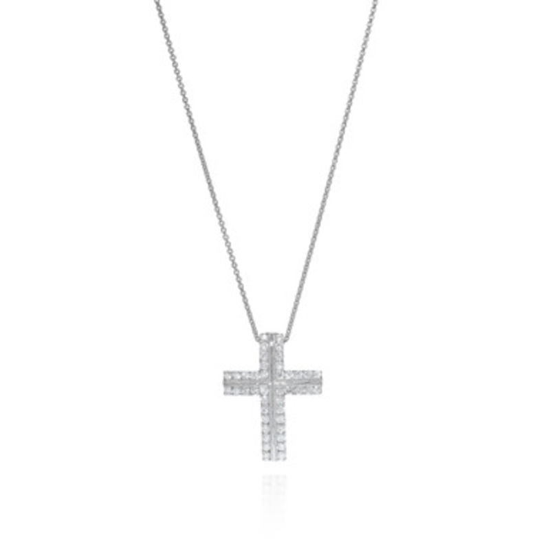 Diamond Cross Pendant  [JNPEN0092]