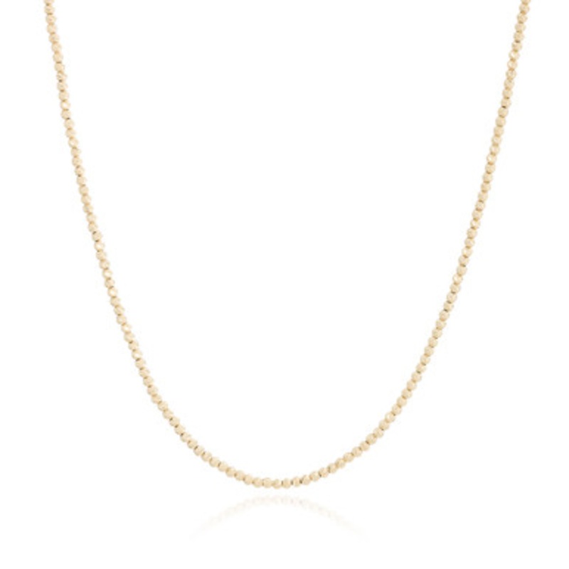 Diamond Cut Chain Necklace [JNOTH0972]
