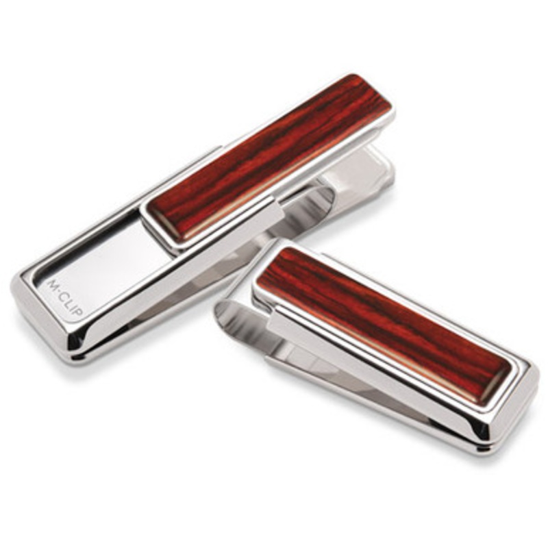 Cocobolo Wood Money Clip [2YMCL0154]