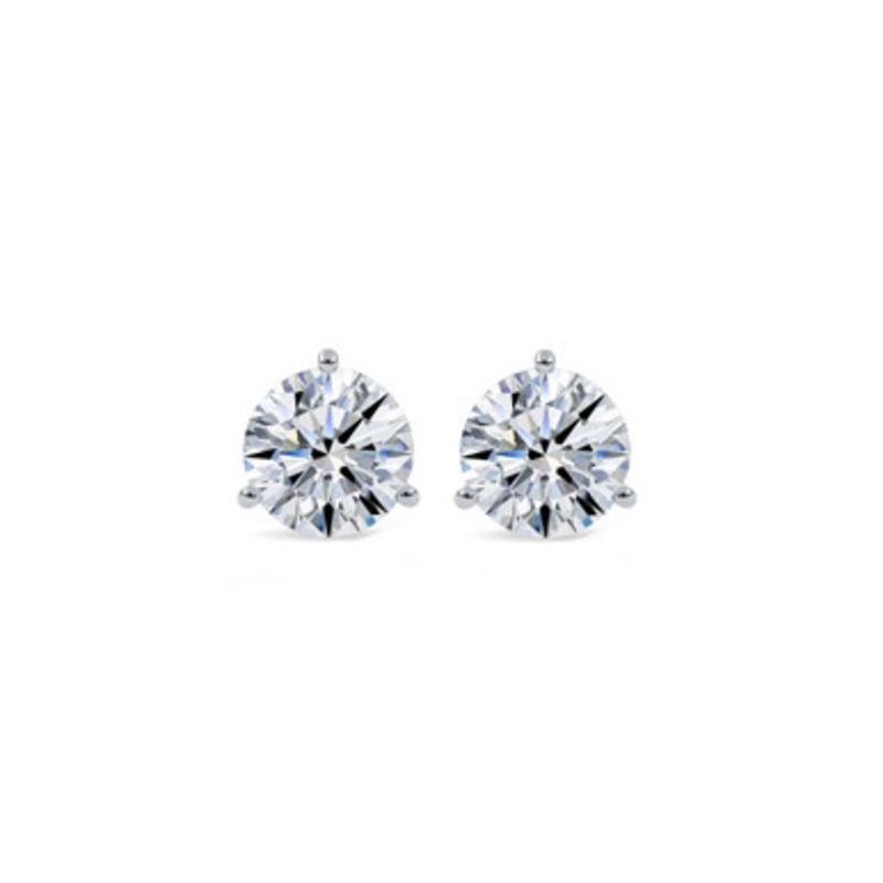 Solitaire Diamond Earrings, .41 [JESSD0253]