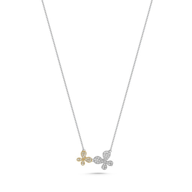 Diamond Butterfly Pendant [1DFAD4379]