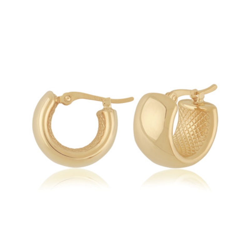 Small Mini Huggie Hoop Earrings [JEHOP0609]