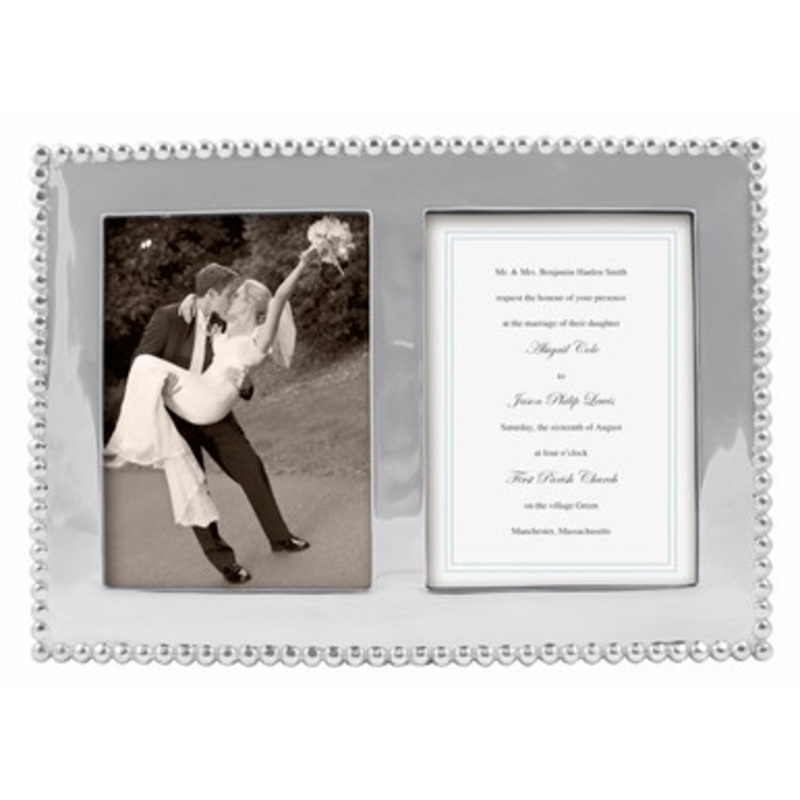Beaded Double Frame 5 X 7 [5FRAM0149]