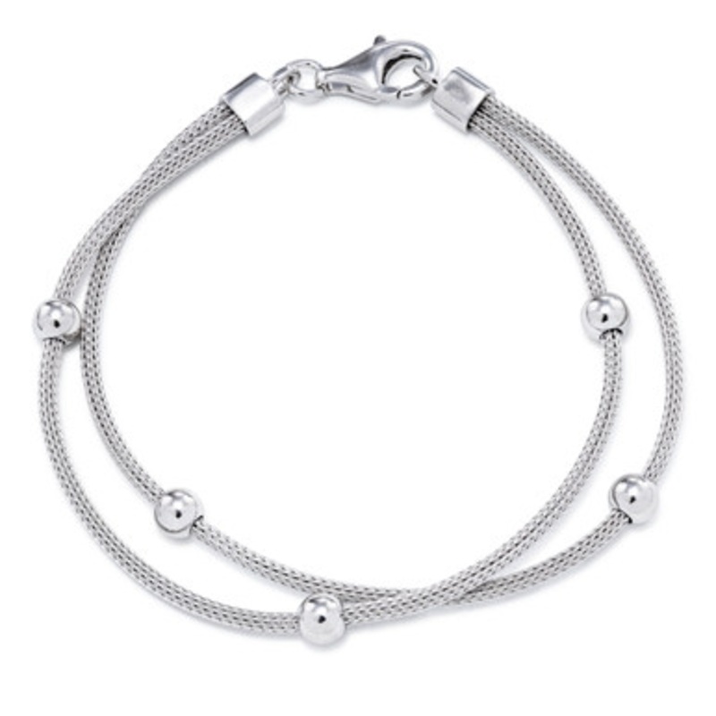 Beaded Mesh Bracelet [JBOTH0135]