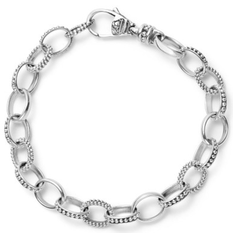 Caviar Bead Link Bracelet [2YSBR9218]