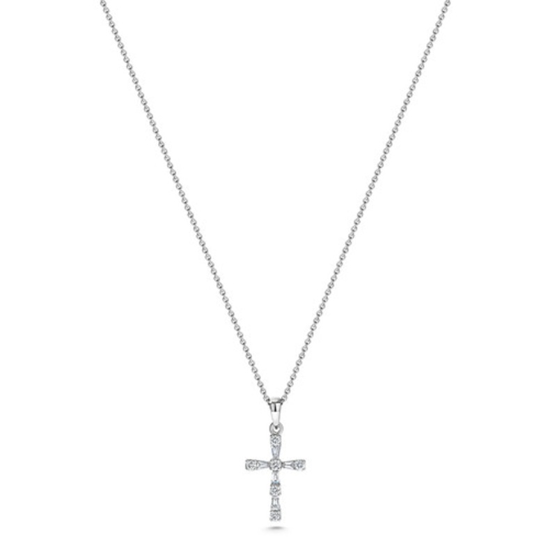 Diamond Cross Pendant [1DCRS0402]