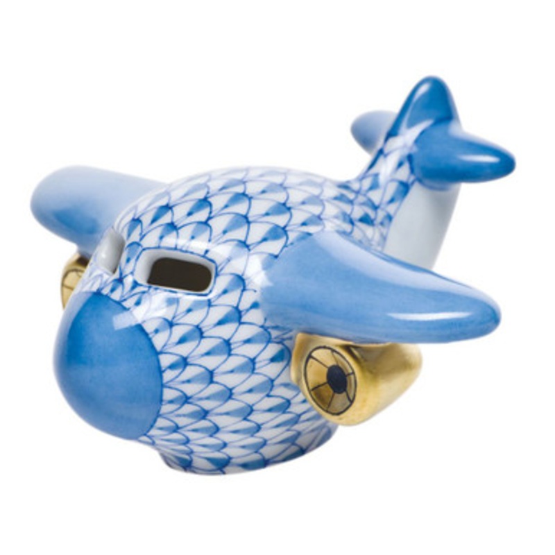 Airplane in Blue [GGFIG0026]