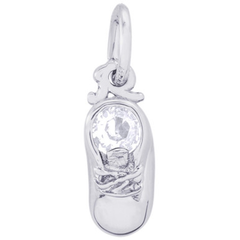 April Baby Bootie Charm [2YCHM0709]