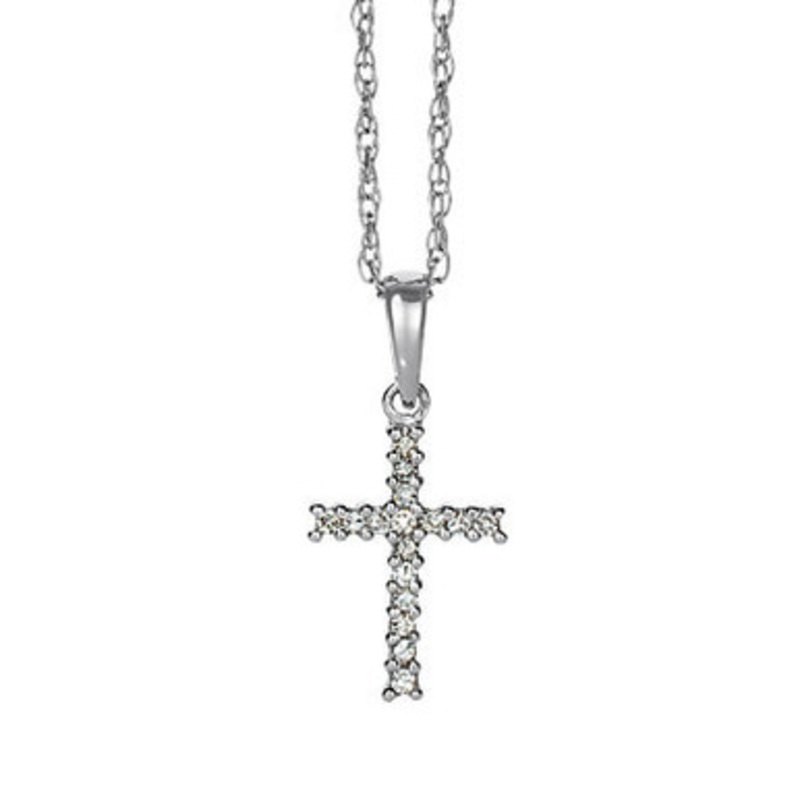 Diamond Cross Pendant [1DCRS0005]