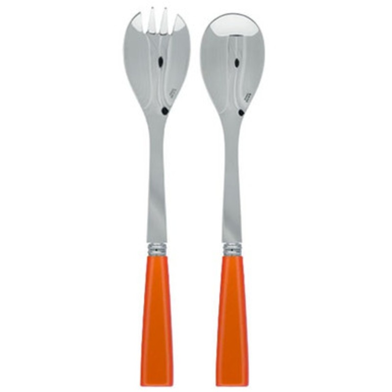 Stainless Natura Orange Salad Set [5FMIS0444]