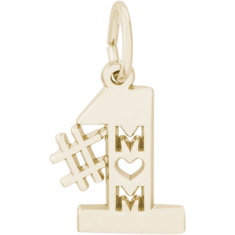 #1 Mom Charm [2XCHM0841]