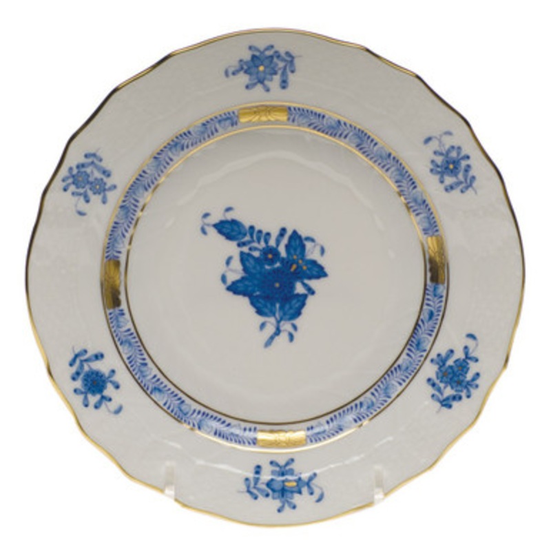 Chinese Bouquet Blue Bread and Butter Plate [6HECB1104]