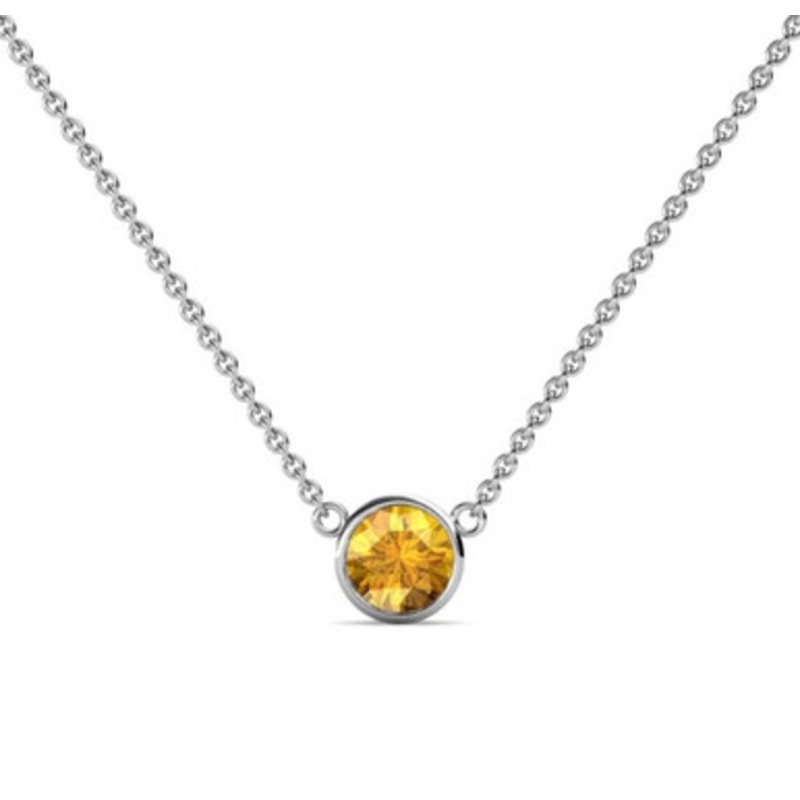 Citrine Necklace [JNOTH0551]