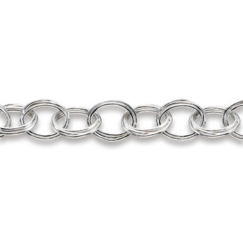 Twisted Rolo Chain Bracelet [2YSBR8151]