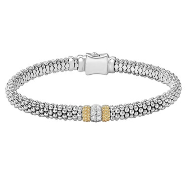 Caviar Lux Single Station Diamond Bracelet [2YSDB0341]