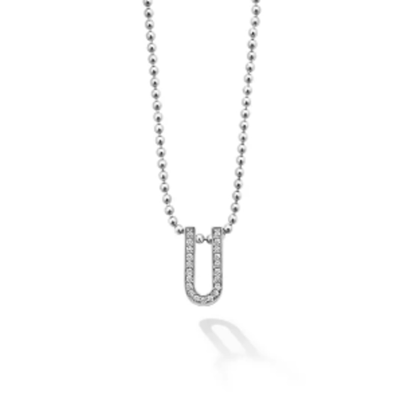 Caviar Spark Linear Diamond Pendant Necklace [JNPEN1041]