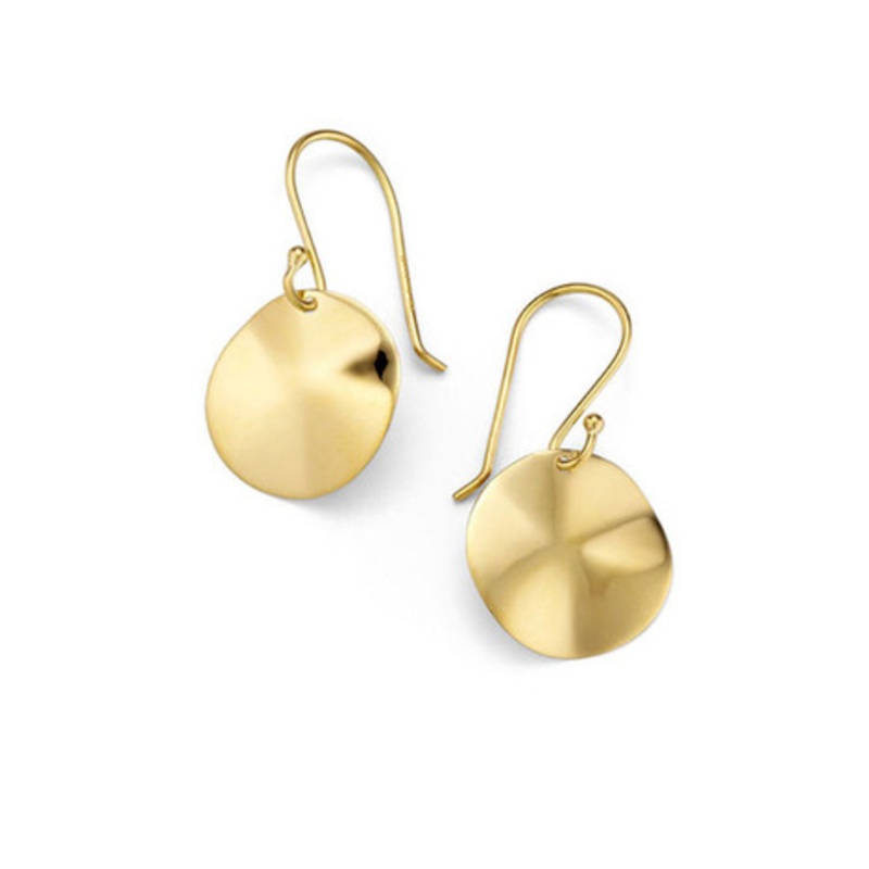 Classico Mini Wavy Disc Earrings [2EGP23378]