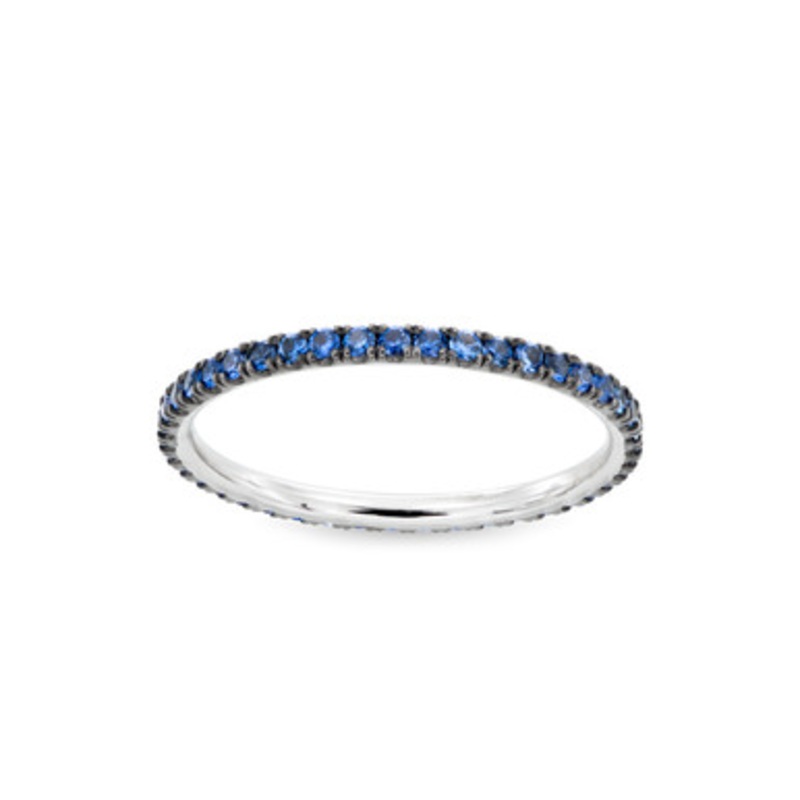 Sapphire Eternity Band Ring [1FSPL0175]