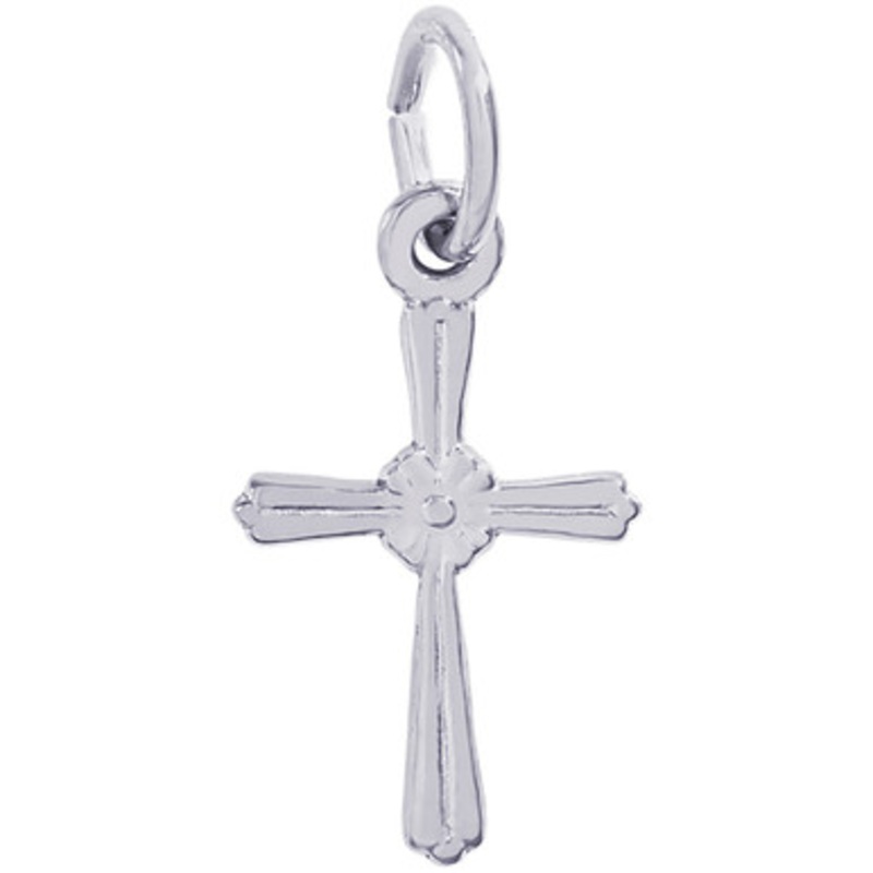 Small Fancy Cross Charm [2YCHM0934]