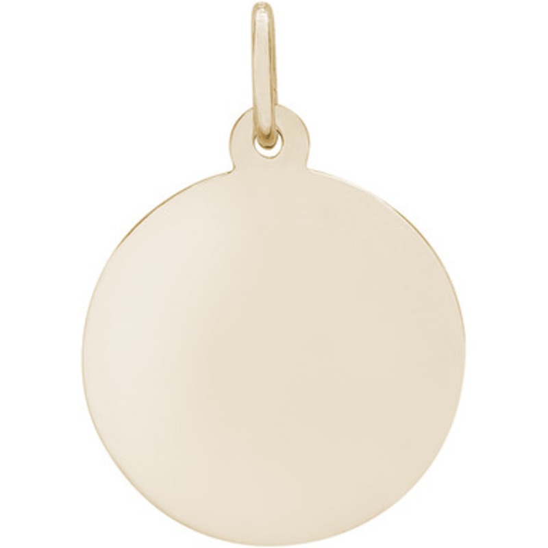 Small Round Disc Charm
 [2XCHM1126]