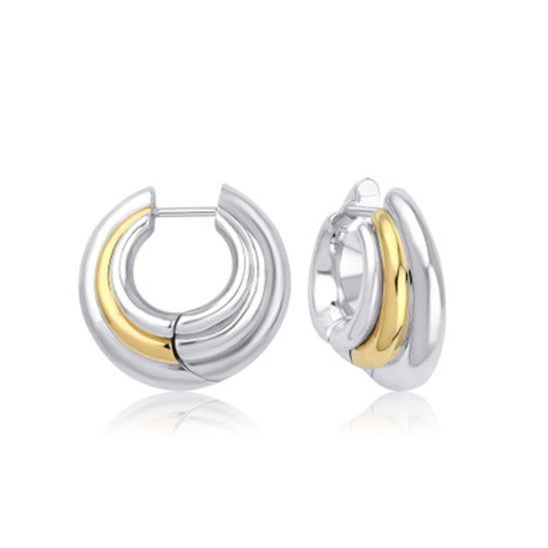 Cave Hoop Earrings [JEHOP0545]