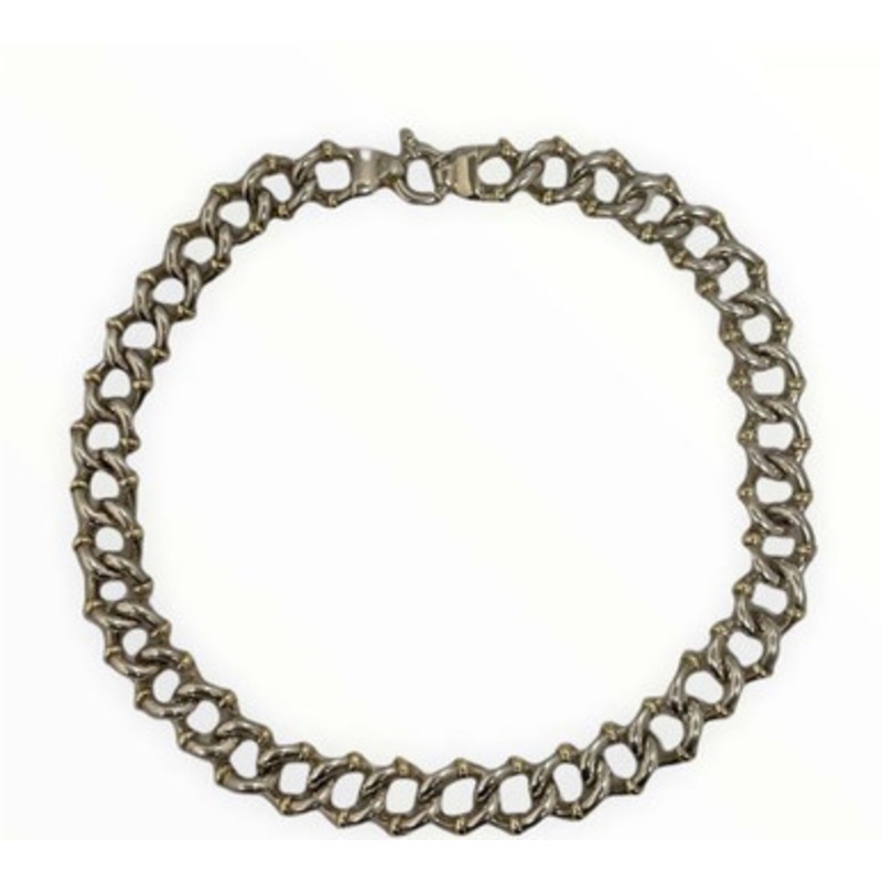 Curb Link Chain Necklace [2YLNK0253]
