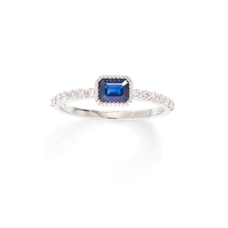 Sapphire And Diamond Ring [JROTH0574]