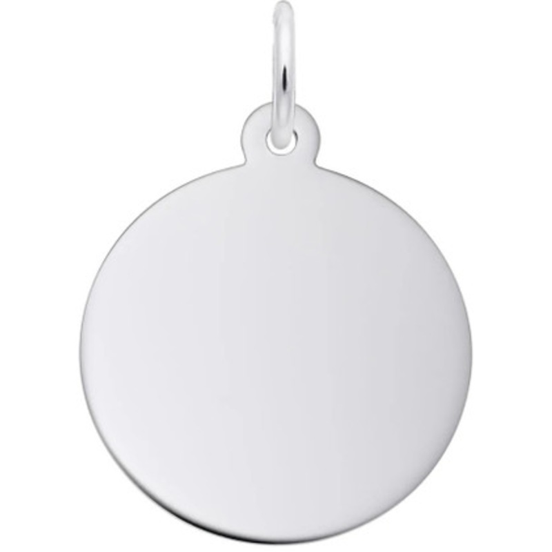 Small Round Disc Charm [2YCHM1448]