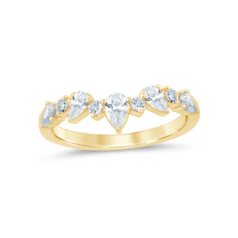 Diamond Contour Band [JRBND0857]
