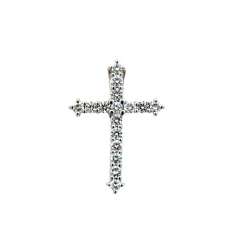 Diamond Cross Pendant, 1.00 [JNPEN0745]