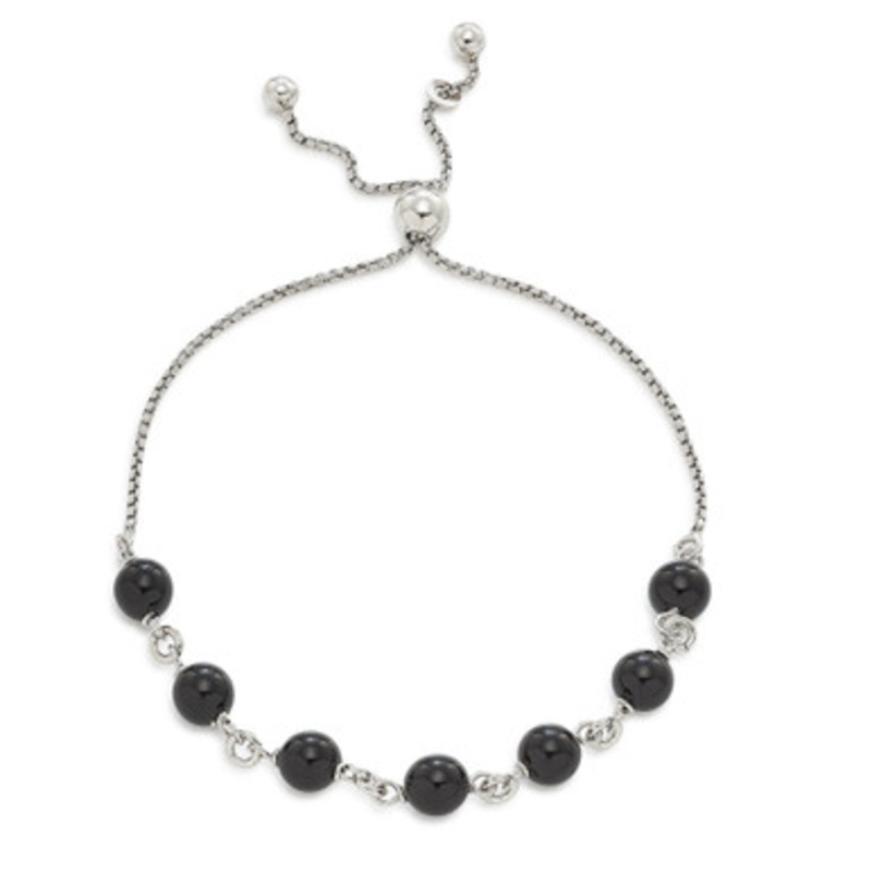 Black Onyx Beads Bracelet [JBOTH0187]