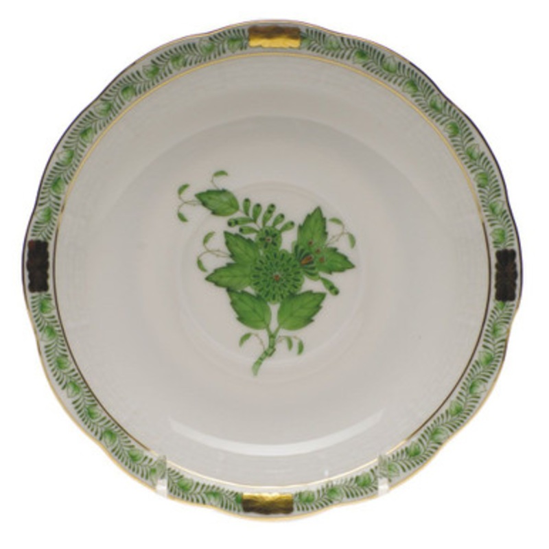 Chinese Bouquet Green Tea Saucer [6HEGR1107]