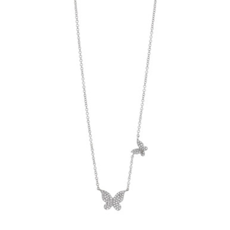 Diamond Butterfly Pendant [1DFAD3889]