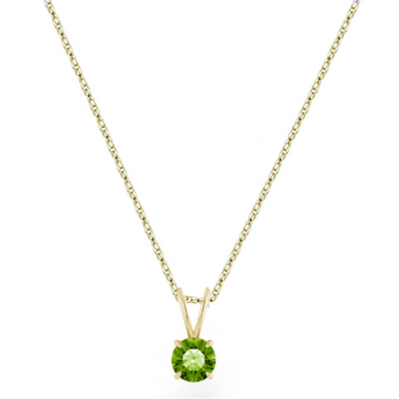 Peridot Pendant Necklace [JNPEN0573]
